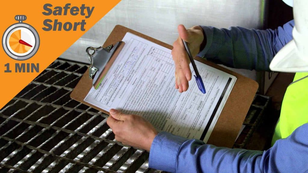 Safety Short - Confined Space Entry Permit Basics